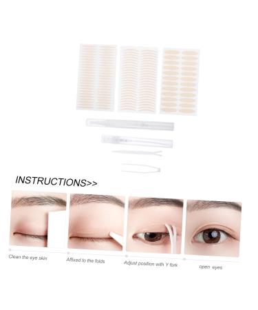 FRCOLOR 2 Sets Double Eyelid Sticker Stickers Doublesided Tape Eye Makeup Tool Natural Woman Eye Patch 3.5x2.4x0.1cmx2pcs Blackx2pcs - Buy Online on GoSupps.com