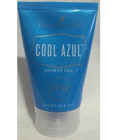 Cool Azul Sports Gel 3.4 oz by Young Living Essential Oils - 100% Pure Theraputic Grade Essential Oils - Non-Sticky Gel - Relax Tired Muscles - Peppermint