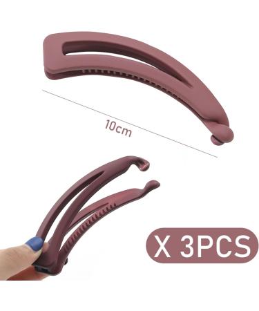 3 Pieces Banana Hair Clips Banana Hair Clips For Hair Women S Banana Hair Clips Hair Clips For Women With Thin Hair Retro Banana Hair Clips Braid Clips For Women - Buy Online on GoSupps.com