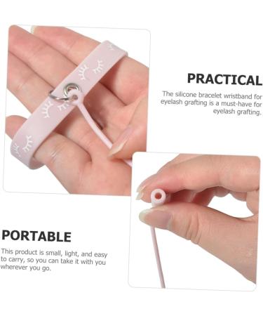 Gogogmee Silicone Bracelet Makeup Eyelash Tweezer Holder Silicone Tweezer Holder Lash Extension Tweezer Parts Wrist Band Strap Eyelash Tweezer Protector Eyelash Tool - Buy Online on GoSupps.com