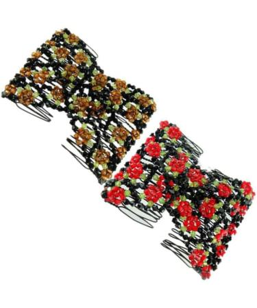 minkissy Rhinestone Barrettes Wedding Hair Clip Bridal Headpieces for Wedding Bridal Hair Clip Rhinestone Headpiece Hair Clips Flower Hair Clip Comb Hair Accessory Bride Prom Headband - Buy Online on GoSupps.com