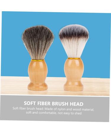 Ipetboom 2-Piece Shaving Brush Set - Mini Cleaning Trimmer for Men's Beard Care & Hairdressing Accessories - Buy Online on GoSupps.com