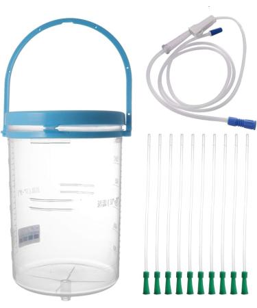 FOMIYES Reusable Enema Bucket Kit - 1200ml Water & Coffee Cleansing for Body - Unisex Colon Cleaner with Tube & Connector - Buy Online on GoSupps.com