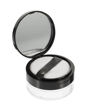 MAGICLULU 1 Set Loose Powder Box Powder Box Makeup Container Refillable Powder Holder Sample Containers Cosmetic Makeup Foundation Lotion Container Portable Powder Puff Box Clamshell Plastic