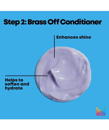 Matrix Total Results Brass Off Conditioner 1000ml - Odourless | Best Brass Neutralizing Formula | International Shipping Available - Buy Online on GoSupps.com