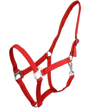 Netproshop Solid Color Halter & Lead Rope for Mini Shetty to XL Full - Red Full - Buy Online on GoSupps.com