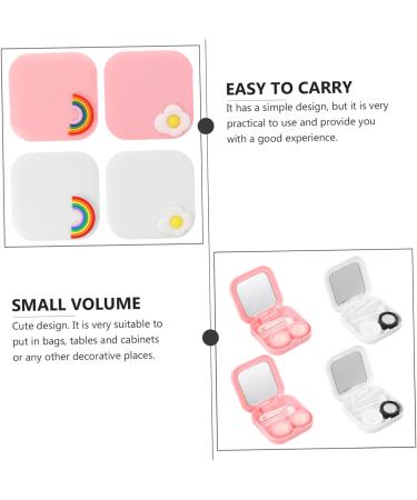 GATUIDA 12 STK Contact Lens Container Set - Cute Travel Holders for Lenses & Gel Pencils - Mini Storage Box for International Shipping - Buy Online on GoSupps.com