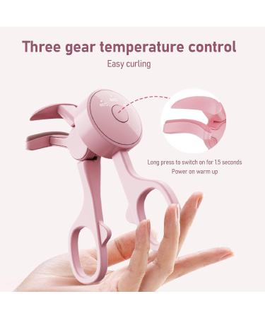 Buy Heated Eyelash Curlers | Portable Temperature Controlled Rechargeable Eyelash Applicator for Travel | Best International Shipping - Buy Online on GoSupps.com