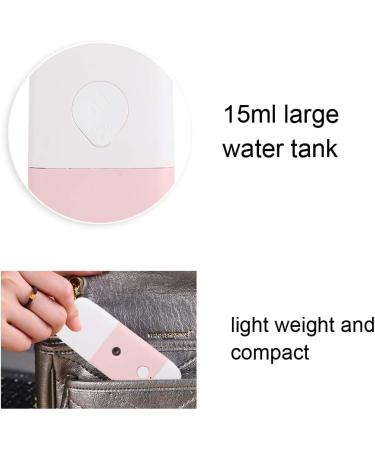 Facial Steamer Nano Handy Mist Spray Atomization Facial Mist Humectant Steamer Warm Mist Humidifier Atomizer Humidifier Moisturizing Face Spa Steamer(2#) - Buy Online on GoSupps.com