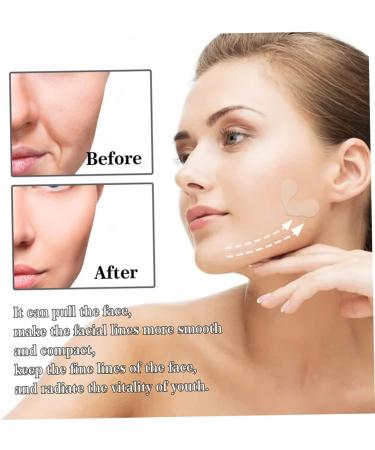 MUSISALY 80pcs V-type Lift Face Pasters Skin Lifting Tape Invisible Neck Sticker Face Tape Synthetic Rubber - Buy Online on GoSupps.com