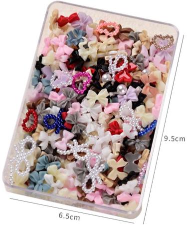 Manicure Rhinestones Cartoon Kawaii Accessories Butterfly-shape 3D Special Design Bear Nail Decoration(03) - Buy Online on GoSupps.com