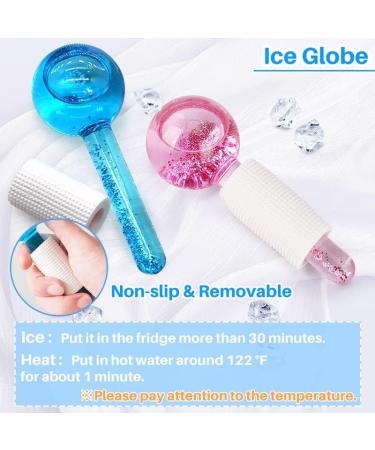 Kalevel Beauty Ice Roller & Gua Sha Set | Face Massager for Anti-Aging Migraine Relief & Skin Care | International Shipping Available - Buy Online on GoSupps.com