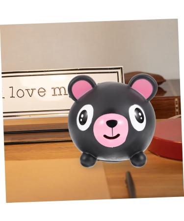 Garneck 2-Pack Sensory Chewing Dolls for Autism Relief - Puppy Tongue Squeezing Toy - Black PVC 10x9cm - Ideal for Children - Buy Online on GoSupps.com