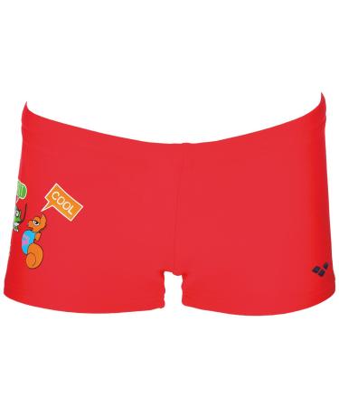 arena Children Awt Kids Boy Short Swim Trunks 1-2 Red
