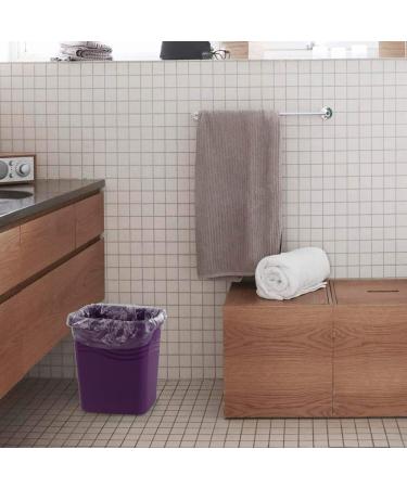 Ponpong 1.2 Gallon Clear Kitchen Trash Bags Garbage Bags Waste Bags 150 Bags/6 Rolls - Buy Online on GoSupps.com