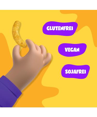 Ahead Crispies Cheese - High Protein Chips | 24% Protein Low Fat Vegan Gluten-Free Delicious Healthy Snacks - No Added Sugar No Palm Oil - Buy Online on GoSupps.com