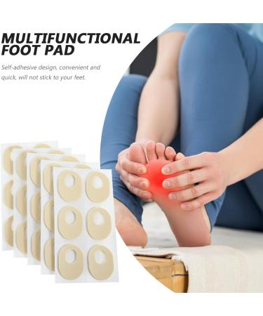 PATKAW Foot Callus Cushions 5 Sheets of Oval Corn Cushion Pads Adhesive Foot Callus Pads Cushions Toe Foot Corn Protectors for Women Men - Buy Online on GoSupps.com