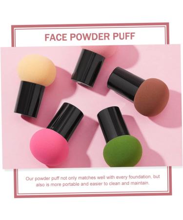 POPETPOP Simple Puff 40 Sets Mushroom Head Puff Non Latex Hydrophilic Polyurethane Makeup Foundation Girl Makeup Pad - Buy Online on GoSupps.com