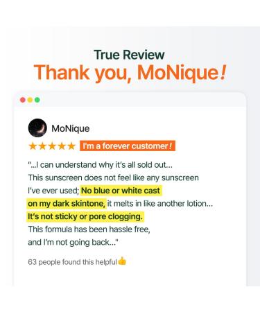 PURITO Korean Sunscreen SPF 50 | Lightest Texture No White Cast Broad Spectrum UVA/UVB | Oil-Free Vegan For All Skin Types | Daily Lightweight Sun Protection | Korean Skincare 50mL 1.69 fl.oz - Buy Online on GoSupps.com