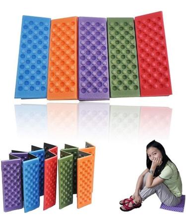 STKYGOOD Camping Foam Pad Waterproof XPE Foam Seat Camping seat pad for Picnic  Hiking  Backpacking  Mountaineering  Trekking (5PCS-Blue/Red/Purple/Orange/Green) - Buy Online on GoSupps.com