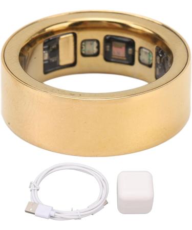 Buy Stylish IPX8 Smart Ring Upgrade | Intelligent Sleep Monitor & Health Tracker | Gold No.18 - Perfect for Daily Use - Buy Online on GoSupps.com