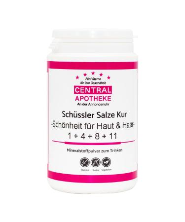 Casida Sch ssler Beauty Salts for Skin and Hair 1 + 4 + 8 + 11 Salts Set 225 g