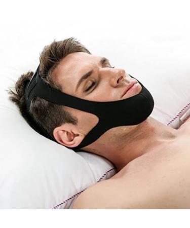 Anti snoring chin strap snores breathable snoring stopper anti snoring chin strap professional effective snoring stopper for snoring reduction snore snoring reduction