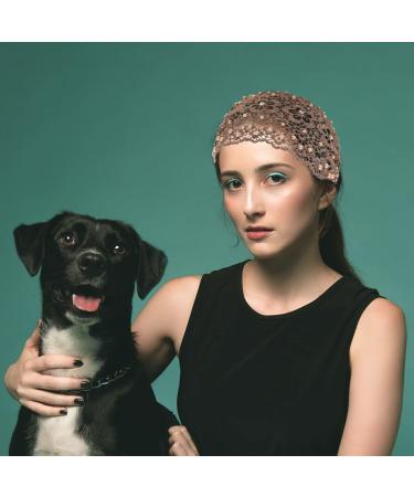 FZBNSRKO 4-Piece Wide Floral Pearl Lace Headband Set for Women - Fashion Hair Accessories in Random Colors - Buy Online on GoSupps.com