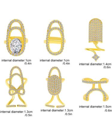 Ailan Fashionable Luxury Ring For Women S Fashion Statement Makes Easy To Wear And Ensures Comfortable Fit For Different 05goldenKY1739 - Buy Online on GoSupps.com
