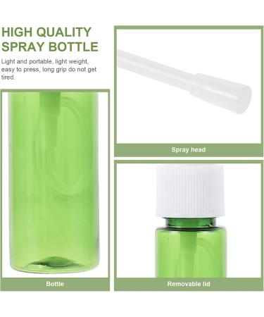 Hemoton 10 Pack Refillable Nasal Spray Bottles 15 ml - Empty Nasal Sprayers for Travel - Green 9x2.4x2.4 cm - Buy Online on GoSupps.com