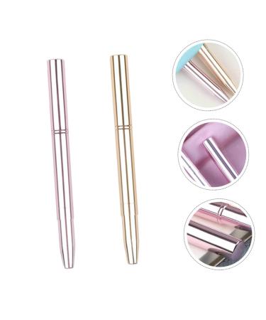 NOLITOY Double Ended Lip Brush Set - 4 Pcs Makeup Brushes for Women - Essential Concealer & Lipstick Tools - Assorted Colors - Buy Online on GoSupps.com