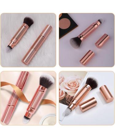 PATKAW Dual-end Makeup Brush Retractable Loose Powder Brush Concealer Brush Foundation Applicator - Buy Online on GoSupps.com