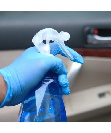Schneider Blue Vinyl Synthetic Exam Gloves 100 Large - Powder-Free, Latex-Free Disposable Gloves for Medical, Food Prep, Cleaning - 4mil, Pack of 100 - Buy Online on GoSupps.com