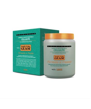 GUAM Anti-cellulite Seaweed Mud COLD FORMULA, Cooling Seaweed Body Wrap for Cellulite, Skin Tightening Botanical Marine Clay against Body Cellulite and Leg Swelling | Professional Cellulite Removal Treatment, 1KG - Buy Online on GoSupps.com