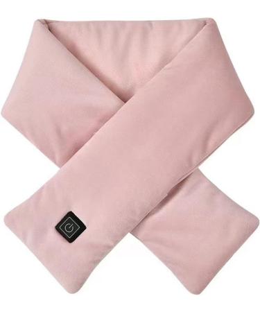 Buy QRONCES USB Neck Heating Pad - Heated Neck Wrap for Pain Relief - Electrical Thermo Neck Bandage for Stiffness - Rose Color - Buy Online on GoSupps.com