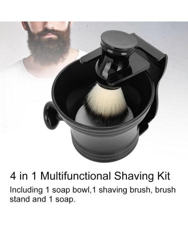 Eurobuy 4 IN 1 Shaving Brush Set With Brush Stand & Bowl & Men Shaving Tool2 Men's Shaving Tool Bowl Men Shaving Men Shaving Bowl Brush Stand Men Shaving Brush Stand Shaving Brush - Buy Online on GoSupps.com