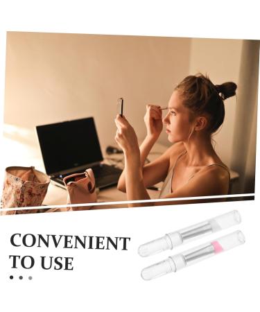 Baluue Perm Mascara Brush Lip Balm Applicator Cream Eyeshadow Brush Small Eyeshadow Brush Eye Cream Plastic - Buy Online on GoSupps.com