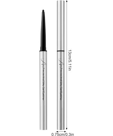  Erinde Erinde White Gel Eyeliner Waterproof and Long-Lasting Soft and Silky White Kohl Pencil Highly Pigmented Eye Makeup Smudge-Resistant Precise Eyeliner Vegan - Buy Online on GoSupps.com