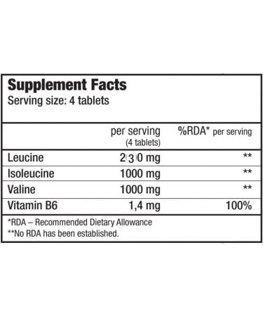 Biotech USA BCAA + B6 Tabletten (100 Tabletten Dose) - Buy Online on GoSupps.com