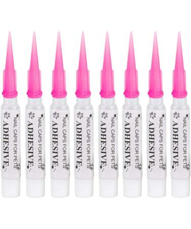 VICTHY 10pcs Special Pet Nail Adhesive Glues & 15pcs Applicator Tips for Dog or Cat Nail Caps - Buy Online on GoSupps.com