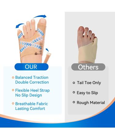 Buy Lilbitty Hallux Valgus Corrector Socks - Big Toe Pain Relief Hammer Toe Separator & Spacer - Buy Online on GoSupps.com