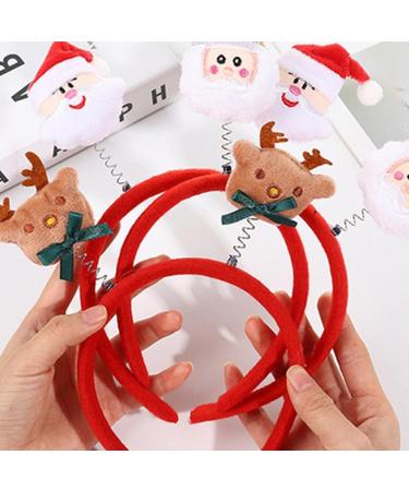 xbiez Eye Catching LED Headbands for Christmas Be the Life of the Celebration (One Size Springy Santa Hat & Christmas Tree Designs) Santa Claus - Buy Online on GoSupps.com