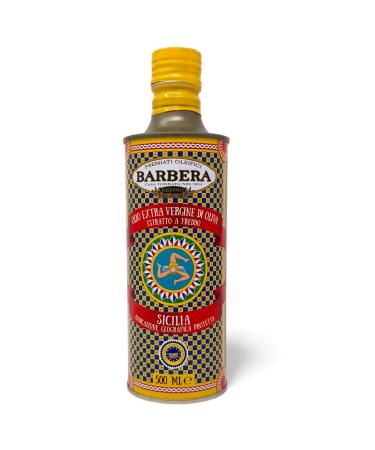 Barbera Sicilia Bedda - Barbera - Extra virgin olive oil cold pressed in iron Trinacria 500 ml