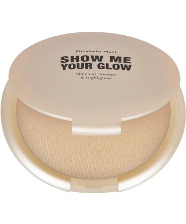 Elizabeth Mott Show Me Your Glow Shimmer Shadow and Highlighter Makeup - Natural Face Glow Makeup - Cruelty Free and Paraben Free - Illuminating Pearl Highlight - Compact Powder Highlighter (10g) - Buy Online on GoSupps.com