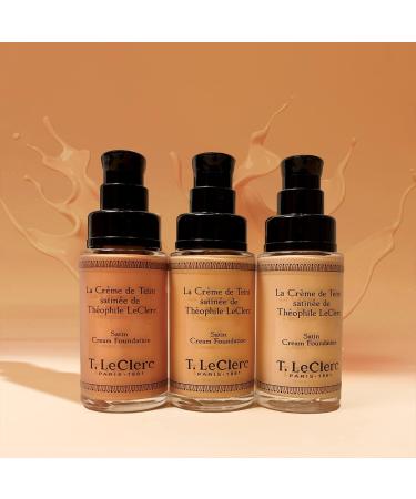 T. LeClerc - Foundation - Satin Cream - Shade 04 Beige Apricot - Made in France - Dermatologically Tested - Buy Online on GoSupps.com
