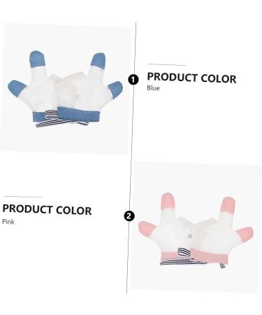 ibasenice 8 Pairs Ring Biting Gloves Baby Tools Nail Biting Gloves Toddler Tools Stop Thumb Sucking Thumb Guard for Thumb Sucking Stop Thumb Sucking for Toddlers Thumb Sucking Stop Glove Net As Shownx4pcs Sx4pcs - Buy Online on GoSupps.com