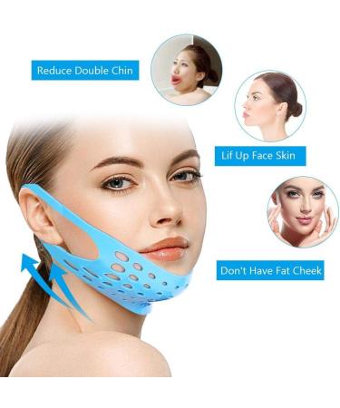 V Line Face Lifting Slimming Strap and Mouth Muscle Tightener Silicone Anti-Wrinkle Double Chin Reducer Face-lift Tightener Lip Trainer Jaw Exerciser for Women - Buy Online on GoSupps.com
