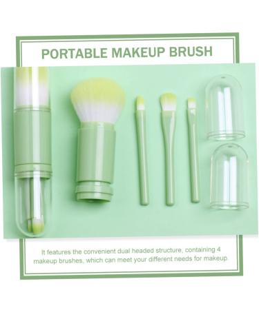 FOMIYES 2 Sets Telescopic Makeup Brush - Green Travel Powder & Blush Brush - Retractable Multitool for On-the-Go Beauty - Buy Online on GoSupps.com
