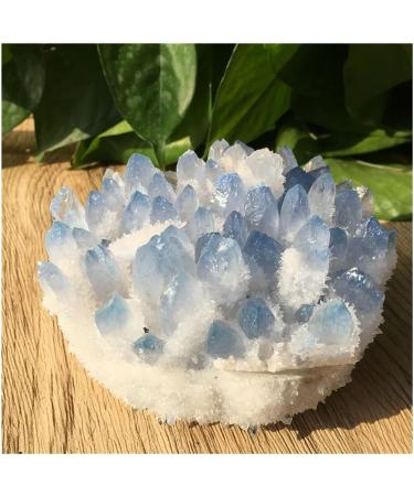 Home Decor 1pc Natural Blue Crystals Quartz Cluster Freeform Reiki Stones Room Home Office Aquarium Decoration Accessories Gemstone Reiki Household qiangang (Size : 500-550g) - Buy Online on GoSupps.com