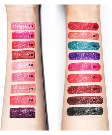  Mzshne Extreme shine crystal lip gloss. Vegan and cruelty-free formula. Popular beauty makeup lipstick. - Buy Online on GoSupps.com